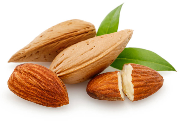 Almond nut group - Photo, Image
