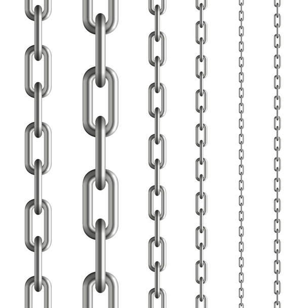 colección de cadenas sin costura
 - Vector, imagen