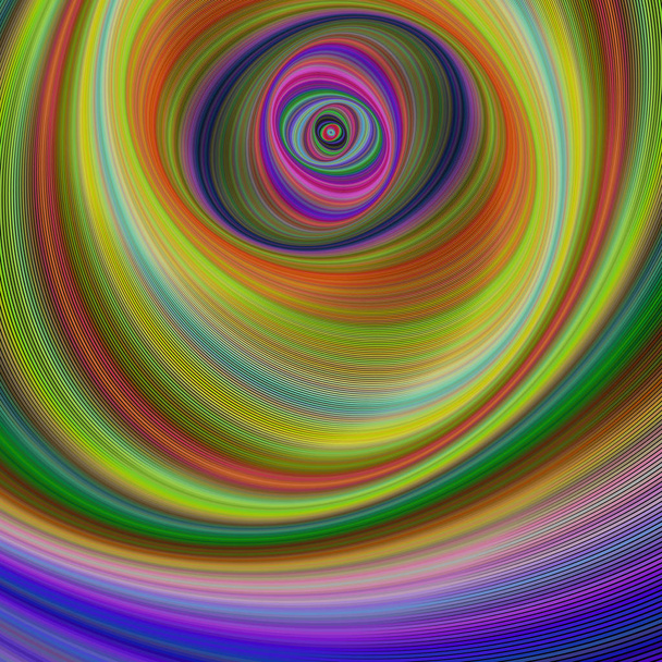 Résumé fond fractal hypnotique multicolore
 - Vecteur, image