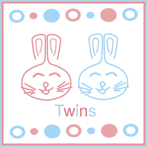 Bunny twins - Fotoğraf, Görsel