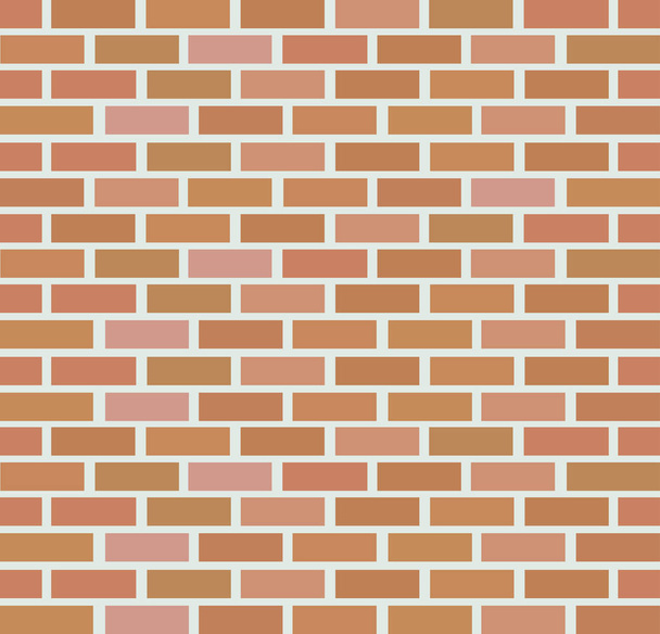 Padrão de parede de tijolo - Vetor, Imagem