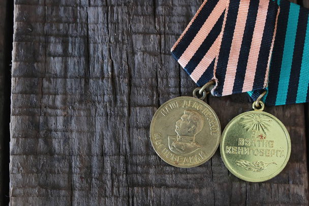 Wereldoorlog grote samenstelling medailles - Foto, afbeelding