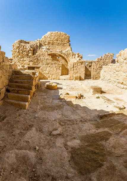 Ruins of the ancient Nabataean Town Shivta - Fotografie, Obrázek