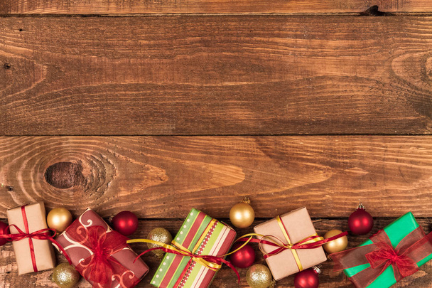 Christmas ornaments and gifts - Φωτογραφία, εικόνα