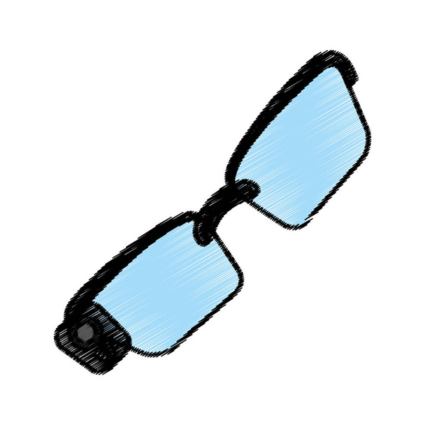 smart glasses technology - Vektor, kép