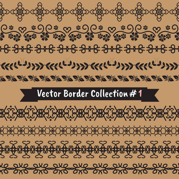Sada abstraktní vektor hraničních prvků - Vektor, obrázek