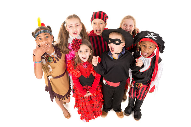 Enfants en costumes
 - Photo, image