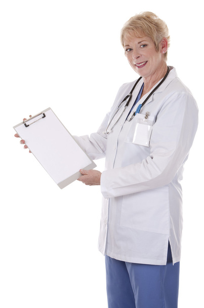 doctor holding notes - Photo, Image