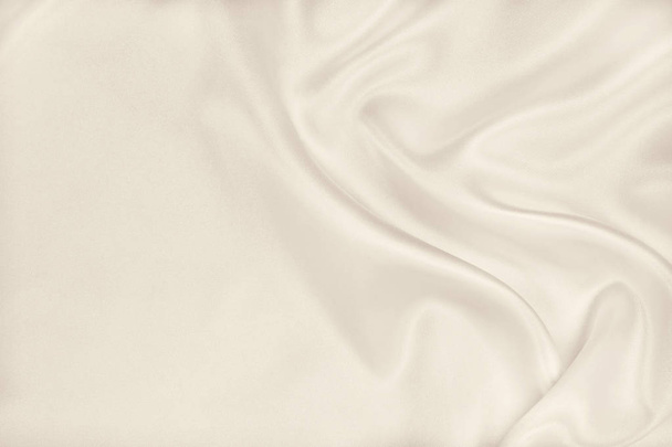 Smooth elegant golden silk or satin luxury cloth texture as wedd - Foto, Imagem