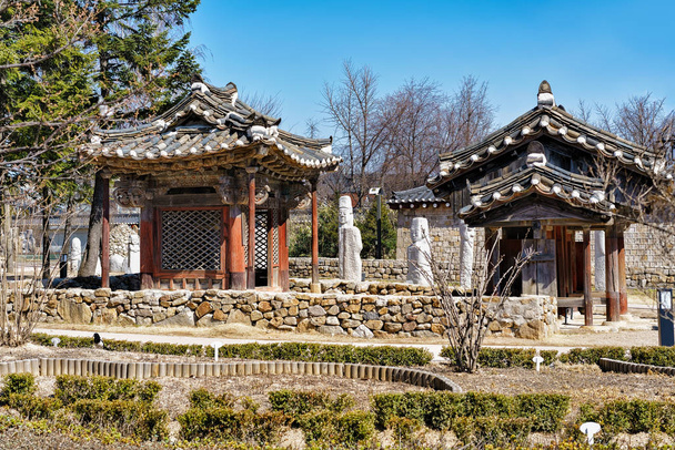 Pavillons au Palais Gyeongbokgung à Séoul Corée du Sud
 - Photo, image