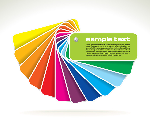 Vector colour guide - Foto, Imagen