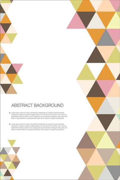 Plantilla de fondo de diseño geométrico abstracto
 - Vector, Imagen