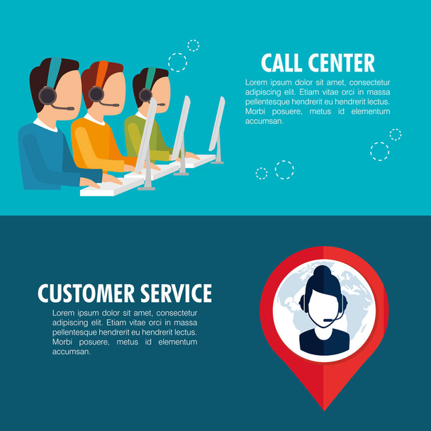servizio clienti call center
 - Vettoriali, immagini
