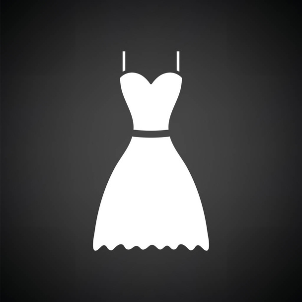 Dress icon illustration. - Vector, afbeelding