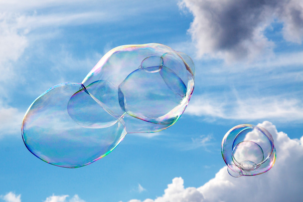 zeepbellen - Foto, afbeelding