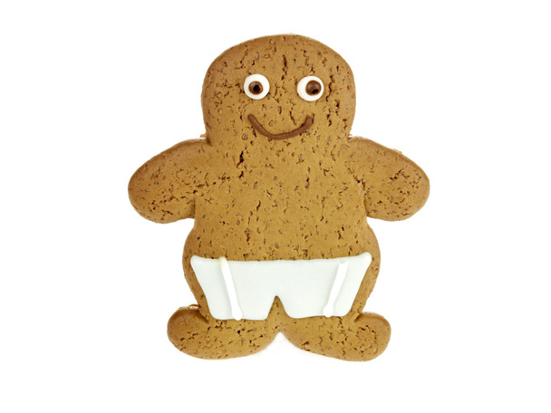 Gingerbread Man Biscuit - Photo, Image