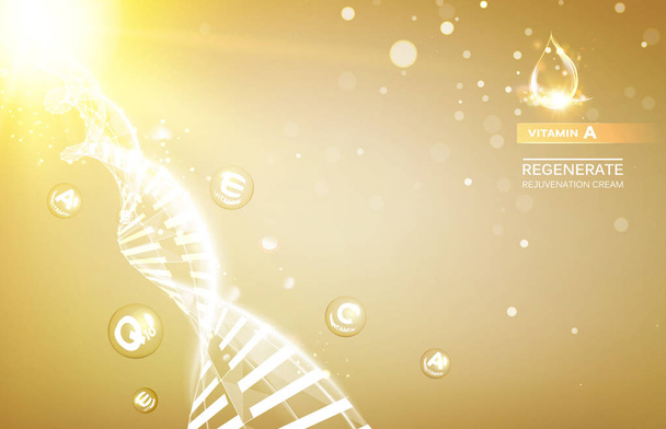 Abstract dna design. - Vector, Image
