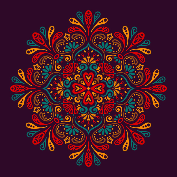 Vector indian Mandala - Vektor, obrázek