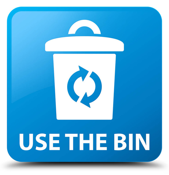 Используйте голубую квадратную кнопку bin
 - Фото, изображение