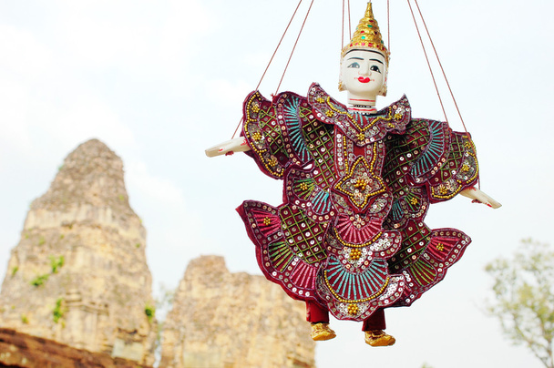 μαριονέτα στο angkor Καμπότζη - Φωτογραφία, εικόνα