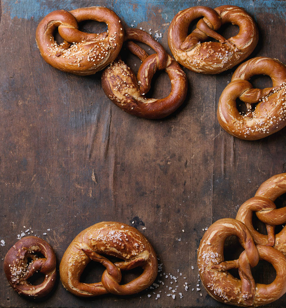 Beer snack pretzels - Фото, изображение