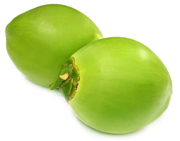 Fruits de coco verts
 - Photo, image
