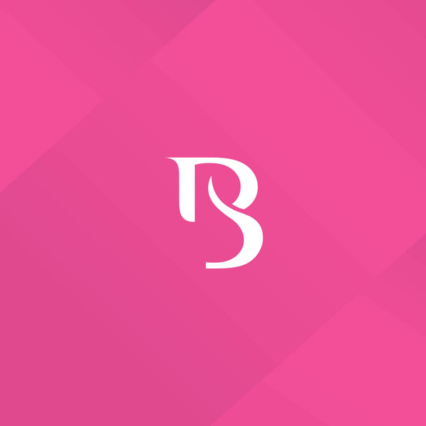 b Logo mit nur einem Buchstaben - Vektor, Bild
