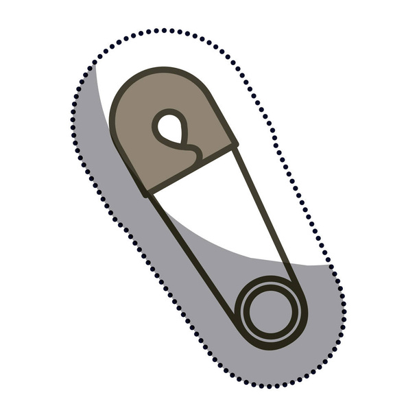 Изолированный дизайн штифта
 - Вектор,изображение