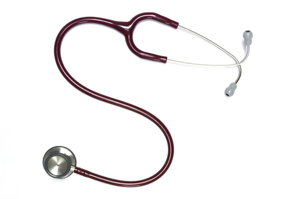 Stethoscope on the white background. - Photo, Image