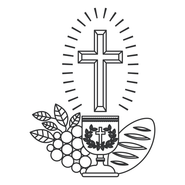 Ізольований дизайн кубку релігії
 - Вектор, зображення
