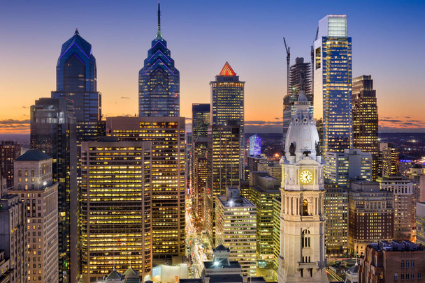 Skyline van Philadelphia (Pennsylvania) - Foto, afbeelding