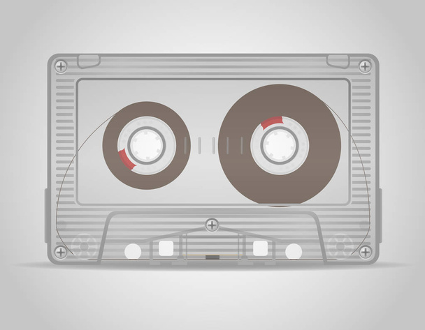 audio cassette vector illustration - Vector, Image