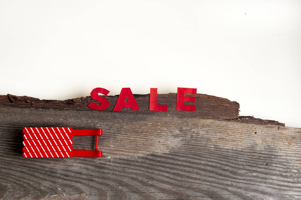 hot Sale and pine branches - Foto, Imagen