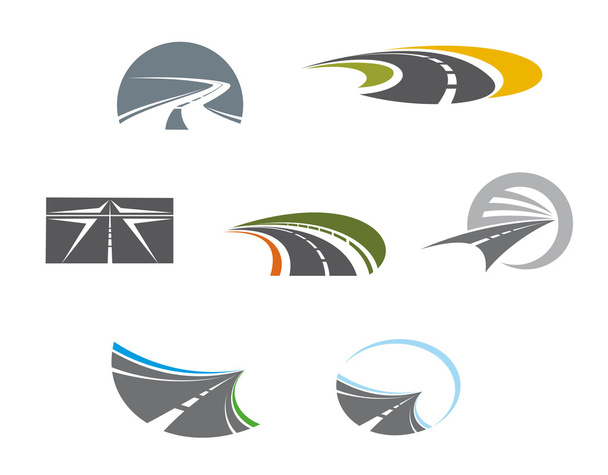 Symboles routiers et pictogrammes
 - Vecteur, image