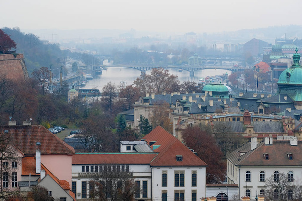panorama of a historical part of Prague - Fotó, kép