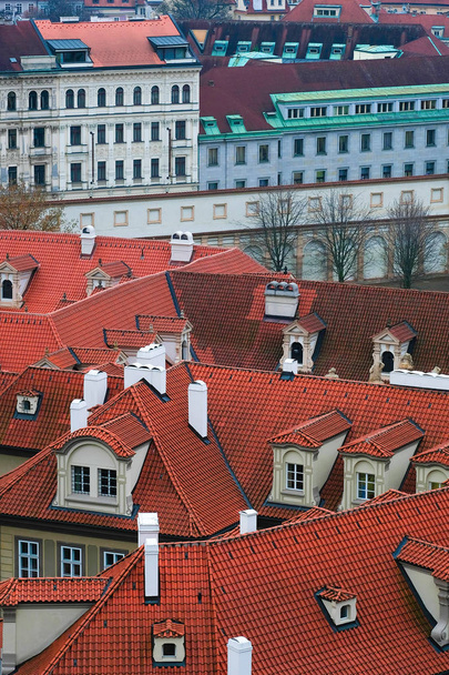 panorama of a historical part of Prague - Foto, afbeelding