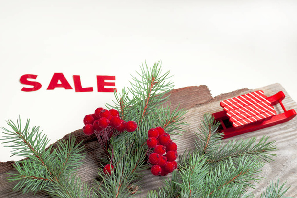 hot Sale and pine branches - Photo, Image