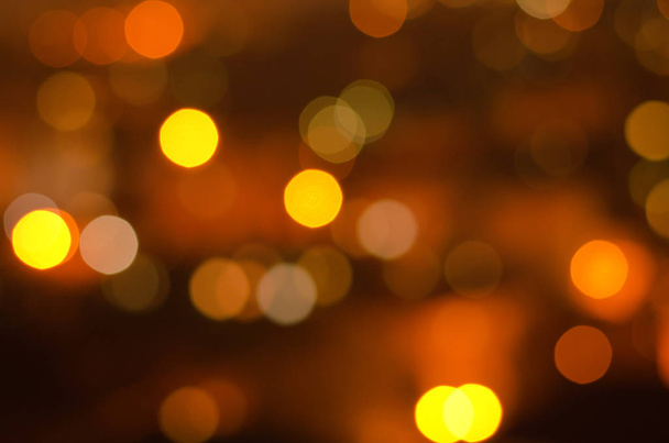 Christmas festive abstract holidays background with bokeh defocused lights and stars - Foto, afbeelding