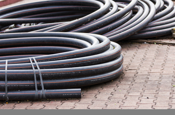 Electrical conduits - Photo, Image