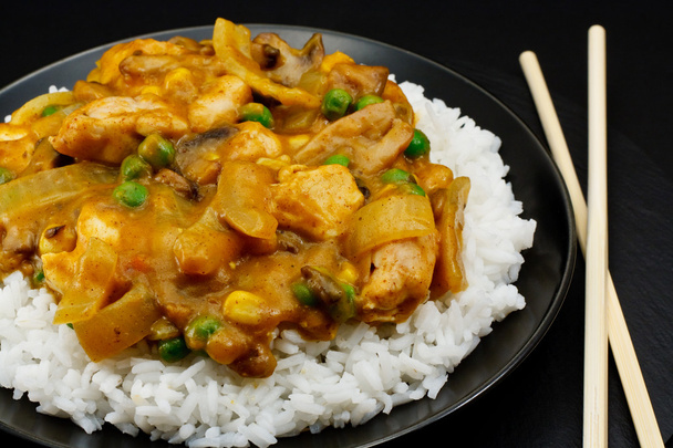Curry de poulet
 - Photo, image