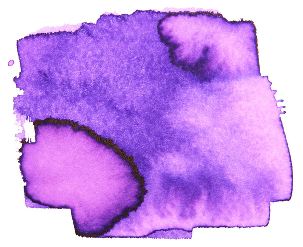 Fialová barva tahy - Fotografie, Obrázek