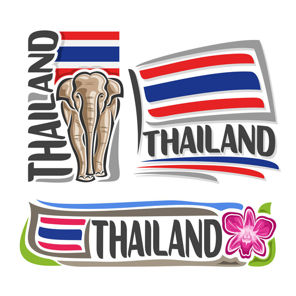 Vektor logo Thaiföld - Vektor, kép