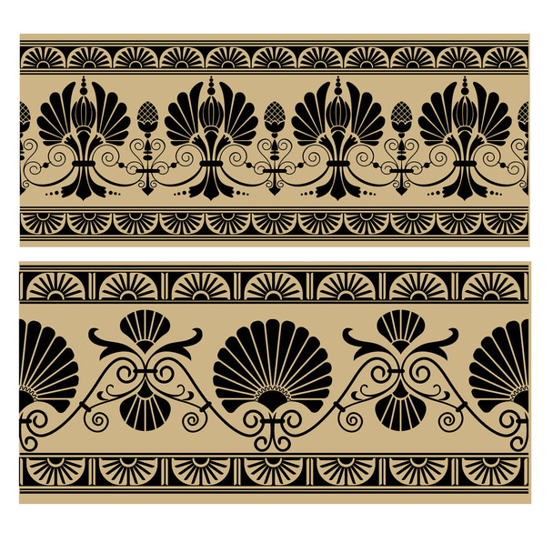 Set of vintage patterns - Вектор, зображення