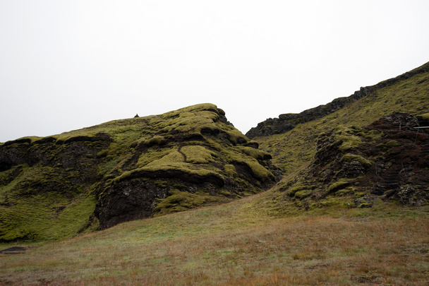 Islande - Sud de l'Islande - formations rocheuses dans l'Eldgja
 - Photo, image