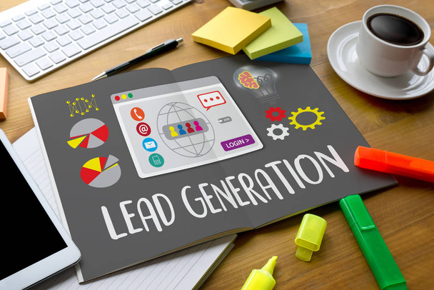 LEAD GENERATION  Lead Generation Business Funnel , Sales funnel, - Fotografie, Obrázek