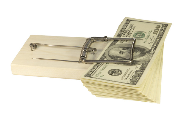 Money in a trap - Foto, Imagen