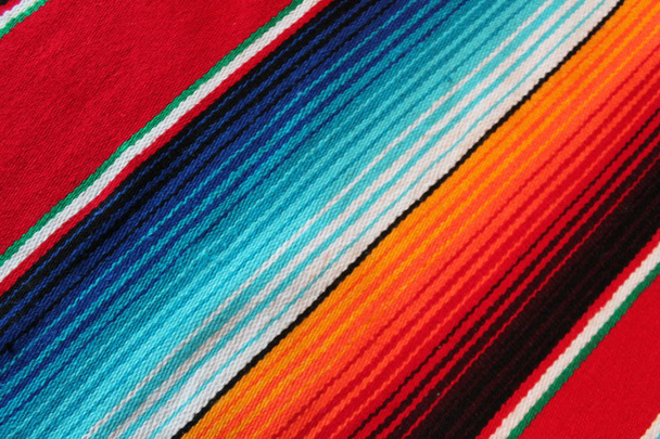 Мексика мексиканські пончо serape традиційні Сінко де Майо килим fiesta фону з смугами  - Фото, зображення
