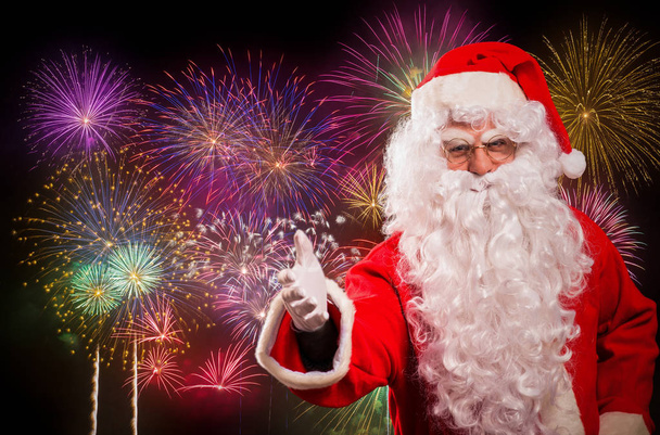 Santa Claus and Merry Christmas - Valokuva, kuva