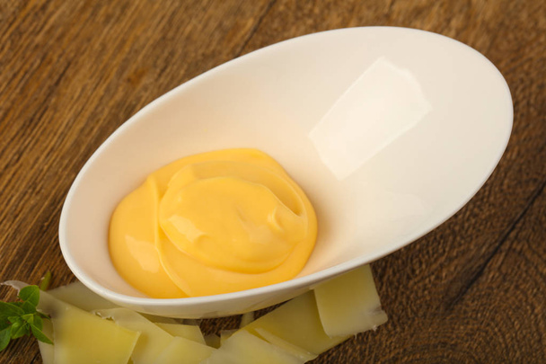 Ízletes sajt mártással - Fotó, kép