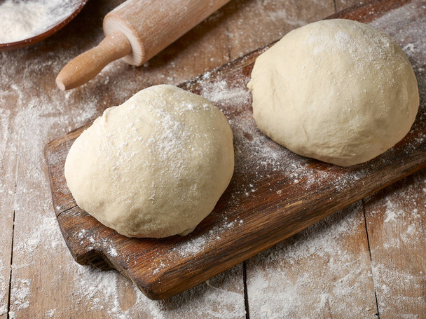 fresh raw dough - Foto, Imagem